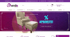 Desktop Screenshot of emilemoveis.com.br
